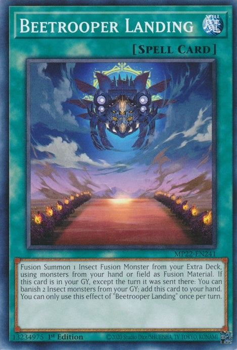 Image for Beetrooper Landing (MP22-EN241) (MP22) - YuGiOh