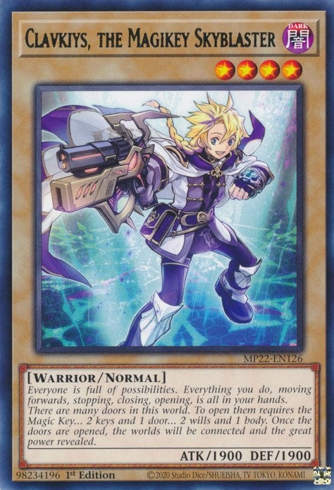 Image for Clavkiys, the Magikey Skyblaster (MP22-EN126) (MP22) - YuGiOh