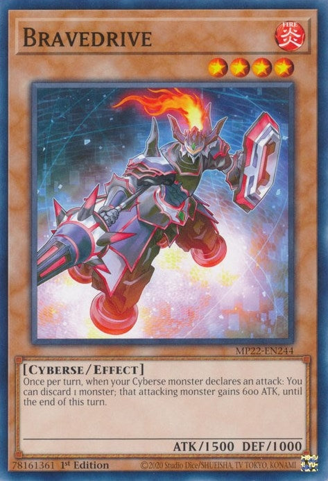 Image for Bravedrive (MP22-EN244) (MP22) - YuGiOh