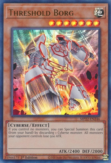 Image for Threshold Borg (MP22-EN246) (MP22) - YuGiOh