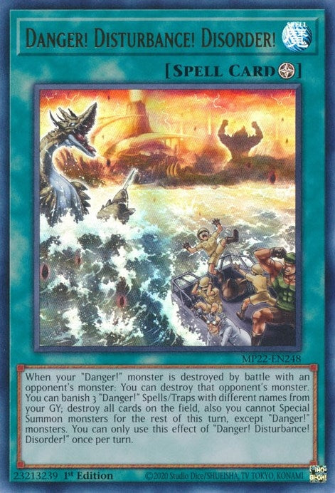 Image for Danger! Disturbance! Disorder! (MP22-EN248) (MP22) - YuGiOh
