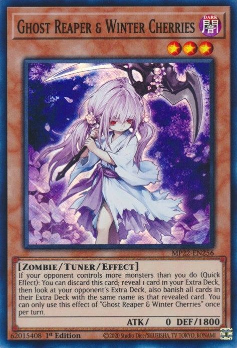 Image for Ghost Reaper & Winter Cherries (MP22-EN256) (MP22) - YuGiOh