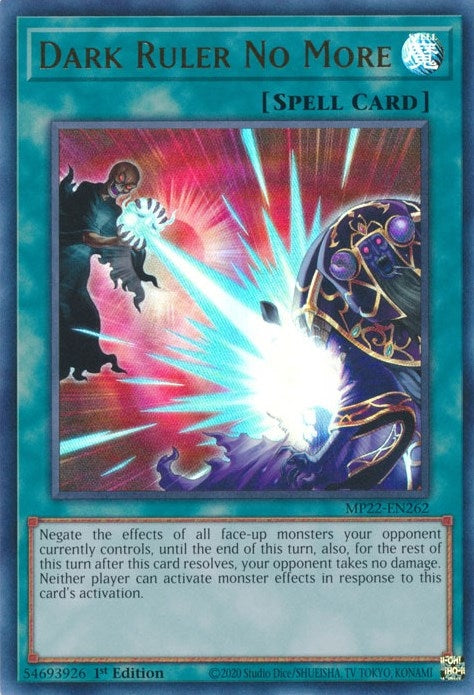 Image for Dark Ruler No More (MP22-EN262) (MP22) - YuGiOh