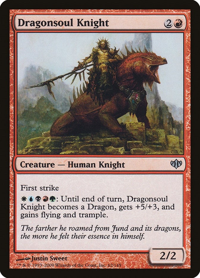 Image for Dragonsoul Knight (62) (Conflux) - Magic: The Gathering