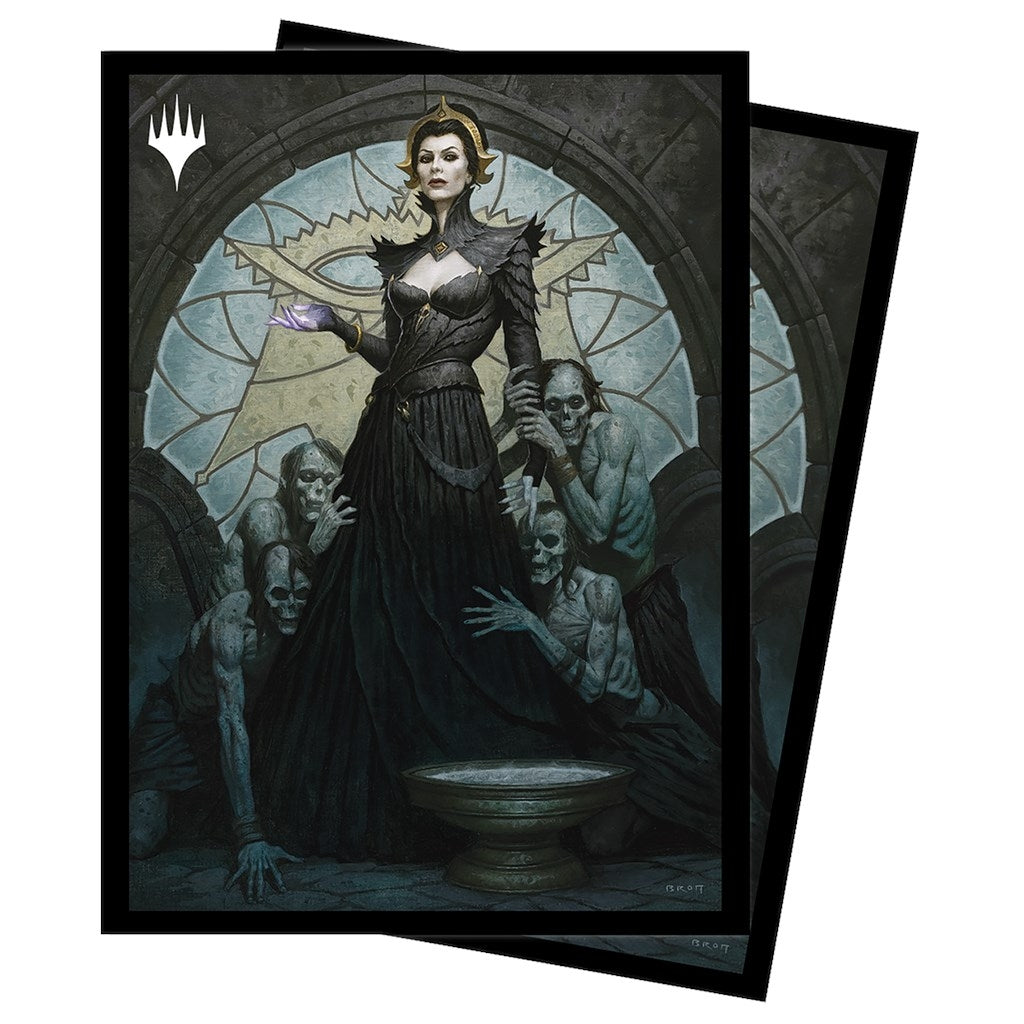 Image for Dominaria United Liliana of the Veil Standard Deck Protector sleeves for Magic (100-Pack) - Card Sleeves