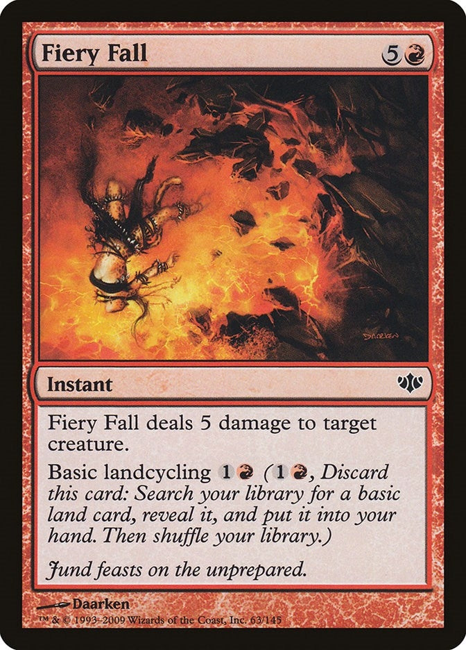 Image for Fiery Fall (63) (Conflux) - Magic: The Gathering