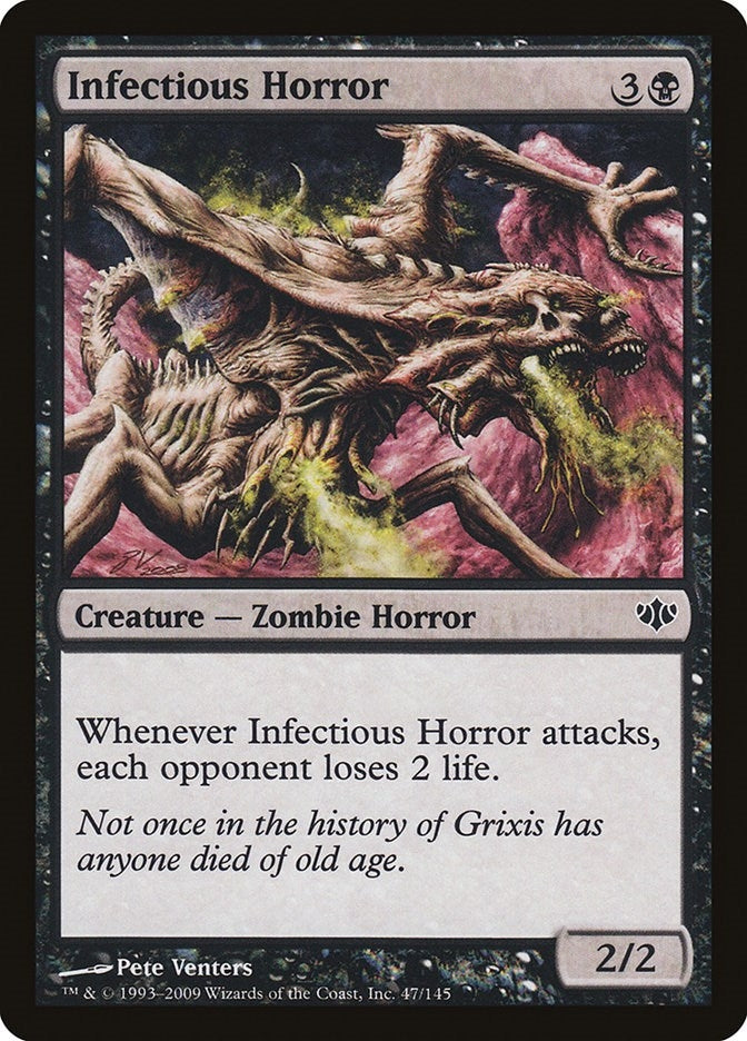Image for Infectious Horror (47) (Conflux) - Magic: The Gathering