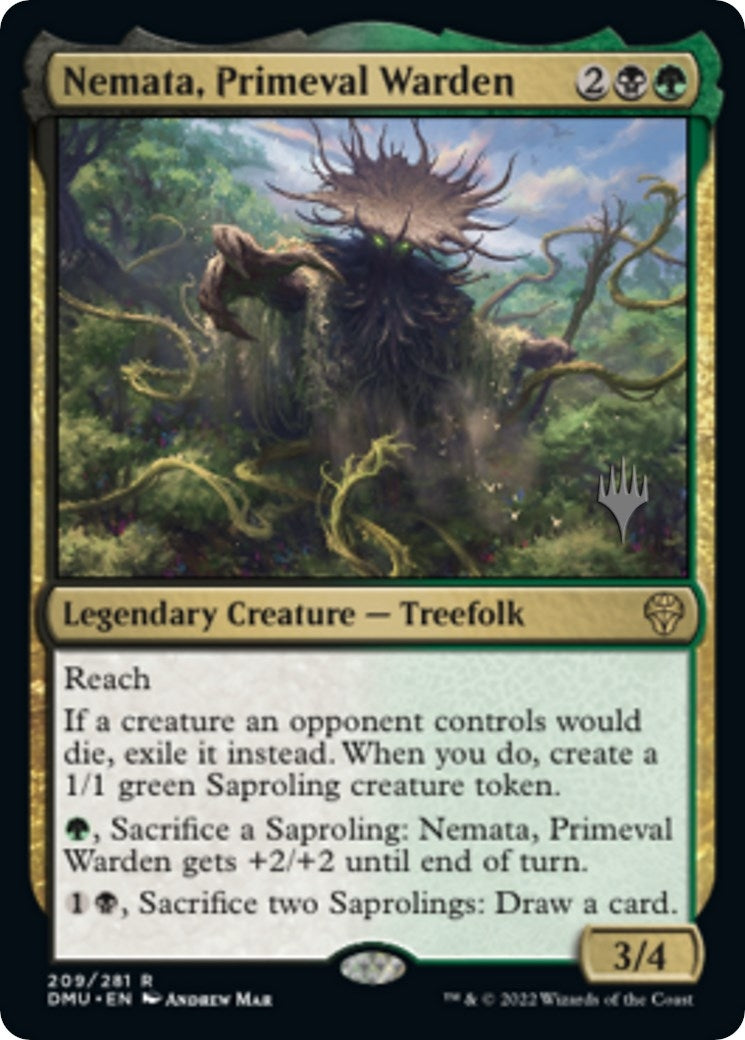 Image for Nemata, Primeval Warden (209) (Dominaria United) - Magic: The Gathering