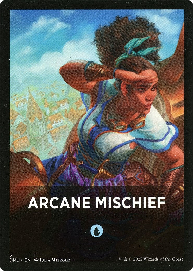 Image for Arcane Mischief Theme Card (3) (Dominaria United) - Magic: The Gathering