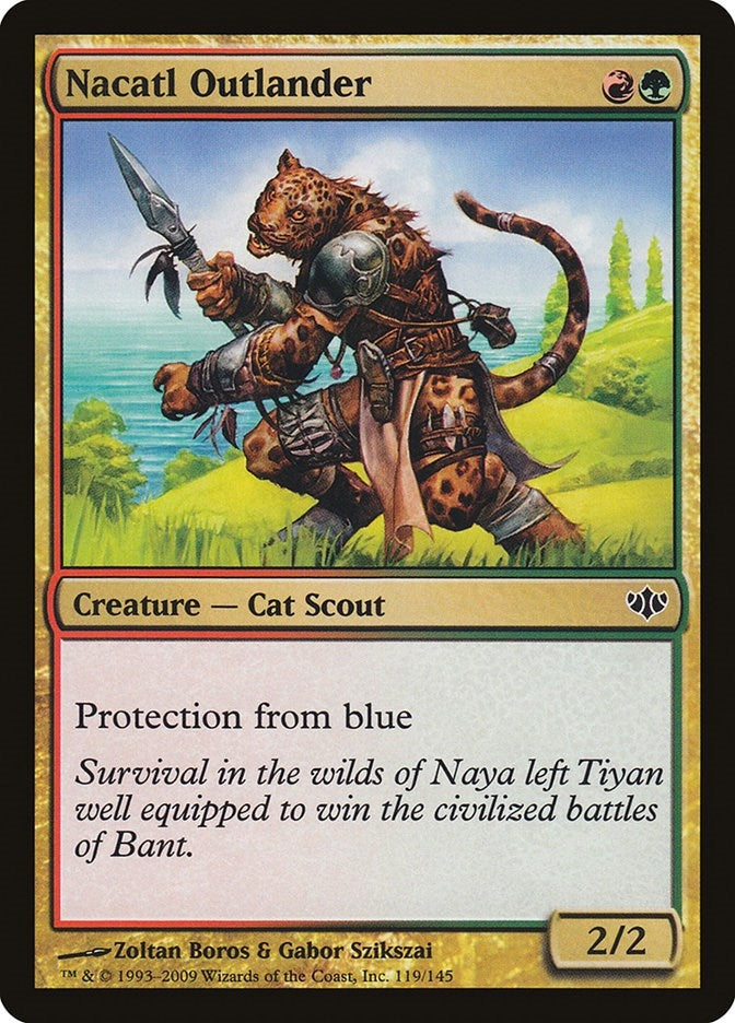 Image for Nacatl Outlander (119) (Conflux) - Magic: The Gathering