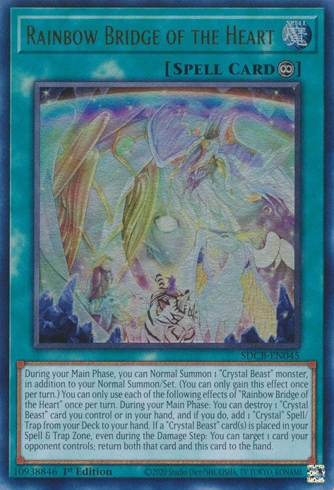 Image for Rainbow Bridge of the Heart (SDCB-EN045) (SDCB) - YuGiOh