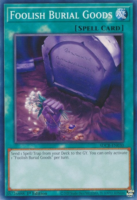 Image for Foolish Burial Goods (SDCB-EN030) (SDCB) - YuGiOh