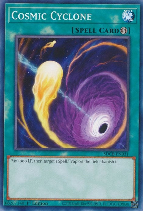 Image for Cosmic Cyclone (SDCB-EN031) (SDCB) - YuGiOh