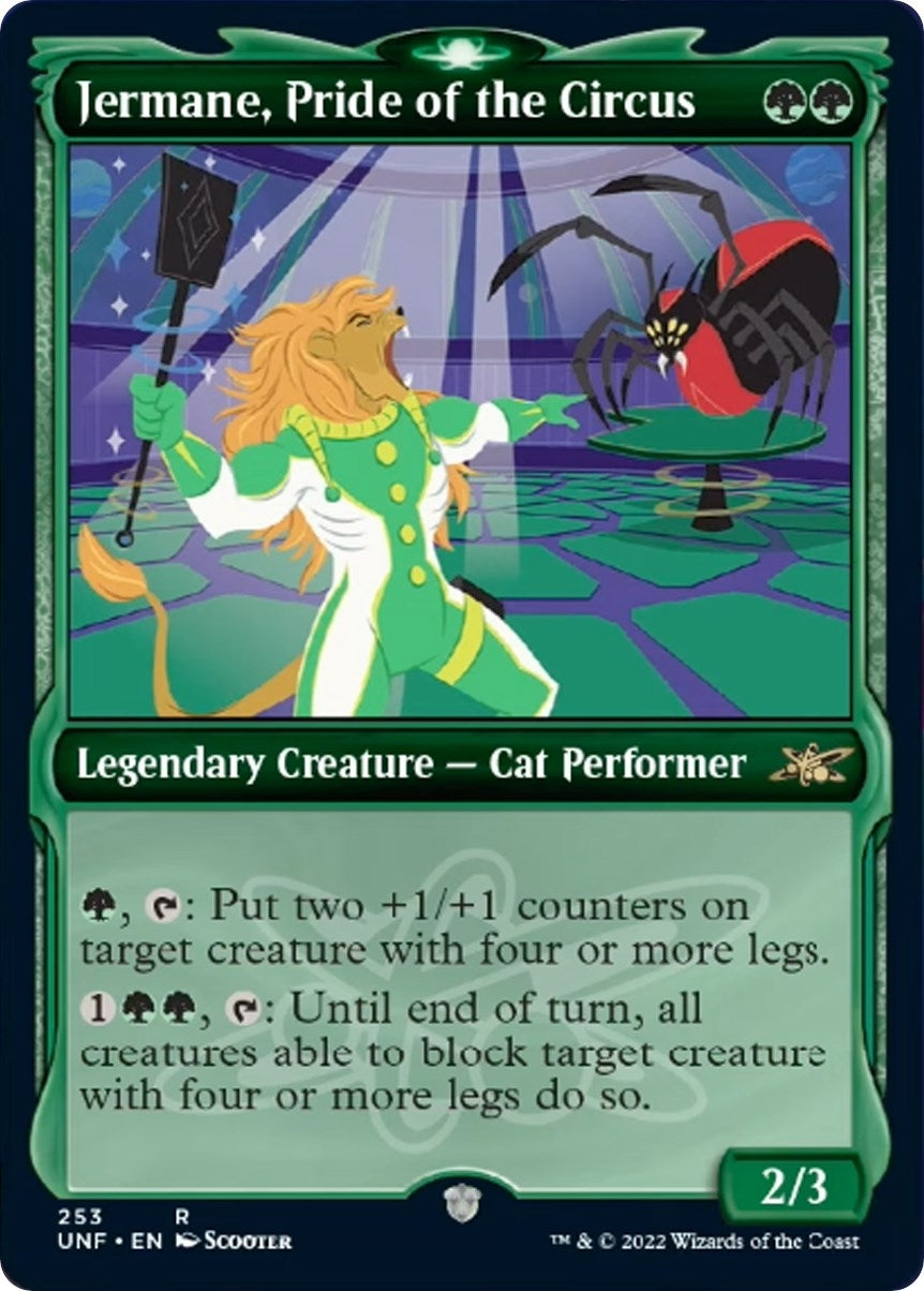 Image for Jermane, Pride of the Circus (Showcase) (253) (Unfinity) - Magic: The Gathering