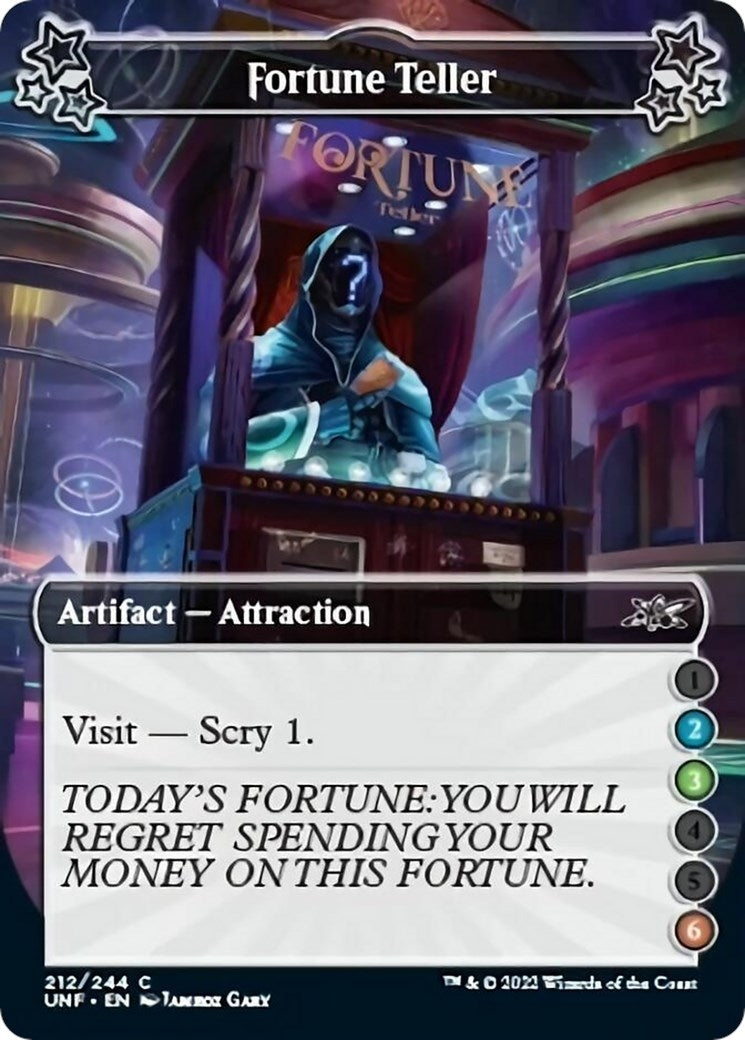 Image for Fortune Teller (2-3-6) (212) (Unfinity) - Magic: The Gathering