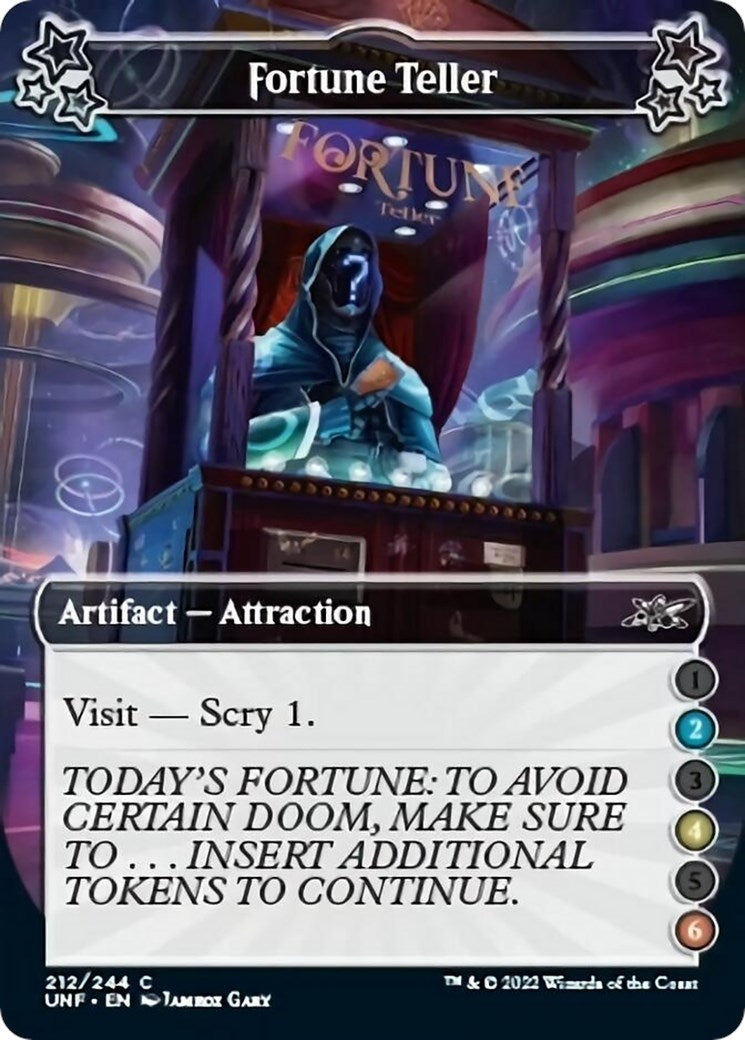 Image for Fortune Teller (2-4-6) (212) (Unfinity) - Magic: The Gathering