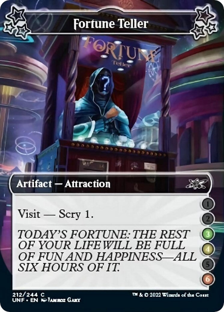 Image for Fortune Teller (3-4-6) (212) (Unfinity) - Magic: The Gathering