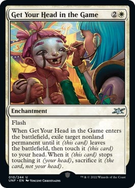 Image for Get Your Head in the Game (10) (Unfinity) - Magic: The Gathering