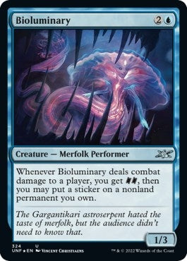 Image for Bioluminary (Galaxy Foil) (324) (Unfinity) - Magic: The Gathering