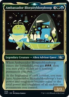 Image for Ambassador Blorpityblorpboop (Showcase) (254) (Unfinity) - Magic: The Gathering
