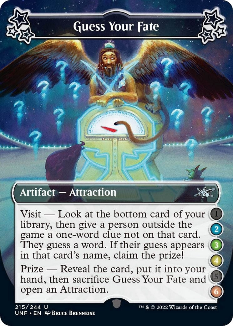 Image for Guess Your Fate (2-3-4-6) (215) (Unfinity) - Magic: The Gathering