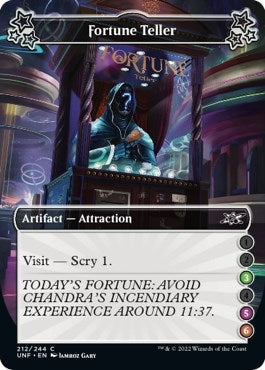 Image for Fortune Teller (3-5-6) (212) (Unfinity) - Magic: The Gathering