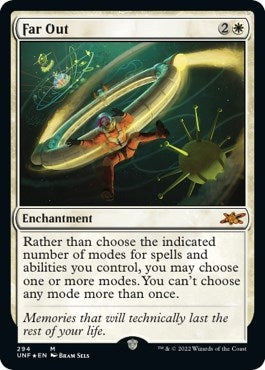 Image for Far Out (Galaxy Foil) (294) (Unfinity) - Magic: The Gathering
