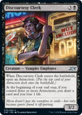 Image for Discourtesy Clerk (70) (Unfinity) - Magic: The Gathering