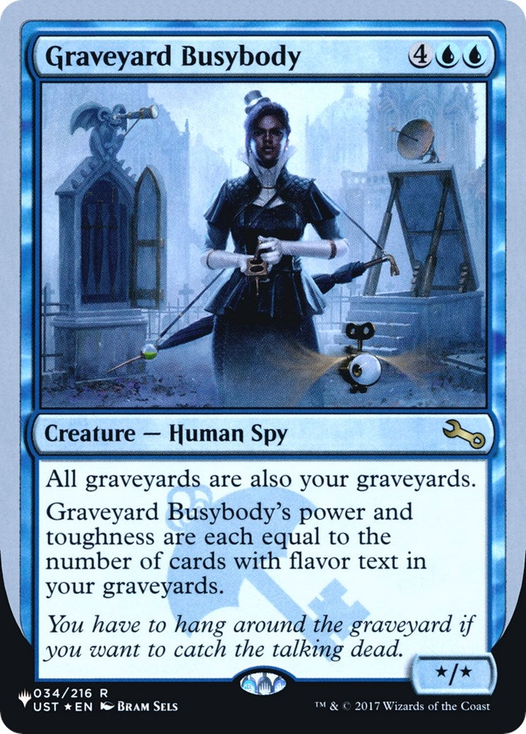 Image for Graveyard Busybody (034/216) (The List Reprints) - Magic: The Gathering