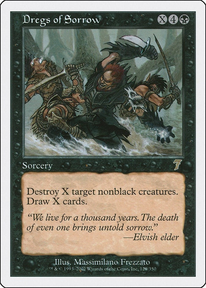 Image for Dregs of Sorrow (129) (7th Edition) - Magic: The Gathering