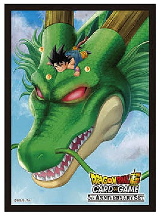 Image for Dragon Ball Super CCG: 5th Anniversary Set Card Sleeves - Shenron (66-Pack) - Card Sleeves