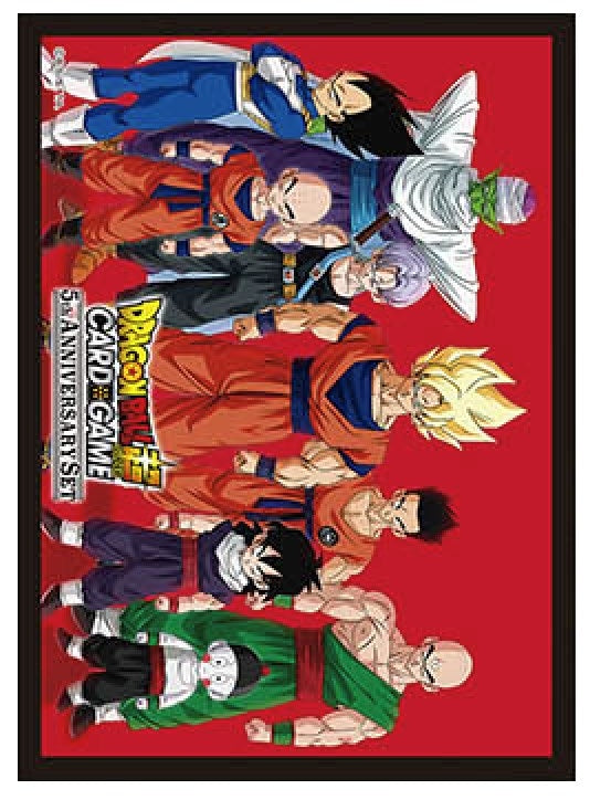 Image for Dragon Ball Super CCG: 5th Anniversary Set Card Sleeves - Z-Fighters (66-Pack) - Card Sleeves