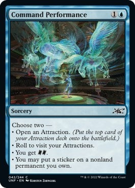 Image for Command Performance (42) (Unfinity) - Magic: The Gathering