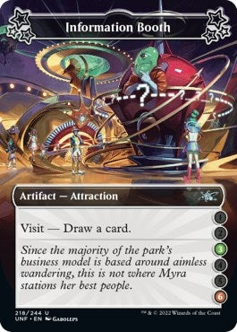 Image for Information Booth (3-6) (218) (Unfinity) - Magic: The Gathering