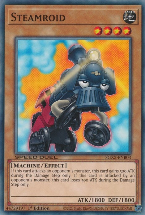 Image for Steamroid (SGX2-ENB03) (SGX2) - YuGiOh