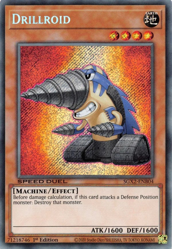 Image for Drillroid (Secret Rare) (SGX2-ENB04) (SGX2) - YuGiOh