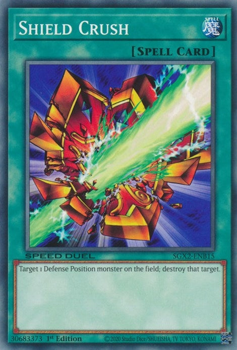 Image for Shield Crush (SGX2-ENB15) (SGX2) - YuGiOh