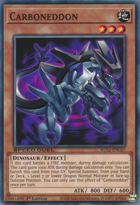 Image for Carboneddon (SGX2-ENC07) (SGX2) - YuGiOh