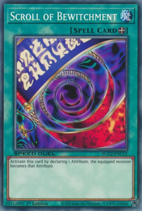 Image for Scroll of Bewitchment (SGX2-ENC12) (SGX2) - YuGiOh