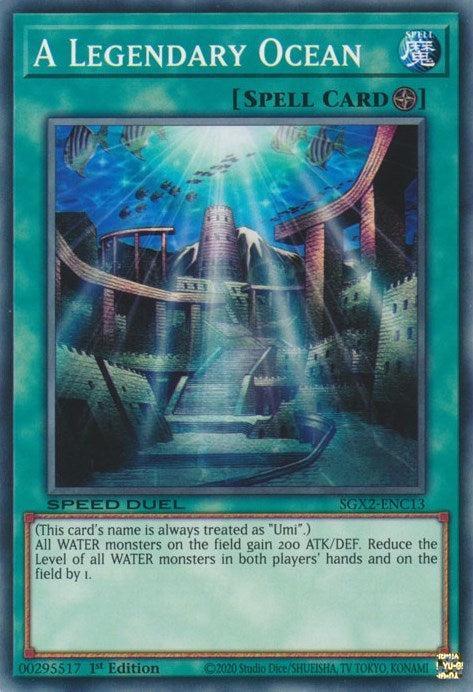 Image for A Legendary Ocean (SGX2-ENC13) (SGX2) - YuGiOh