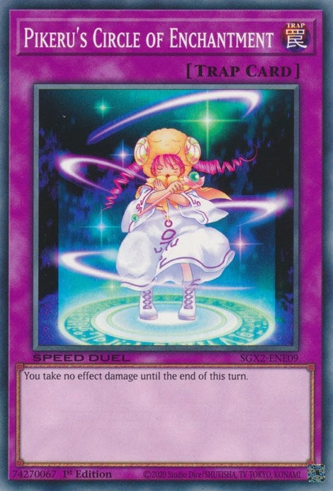 Image for Pikeru's Circle of Enchantment (SGX2-ENE09) (SGX2) - YuGiOh