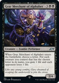 Image for Gray Merchant of Alphabet (Galaxy Foil) (361) (Unfinity) - Magic: The Gathering