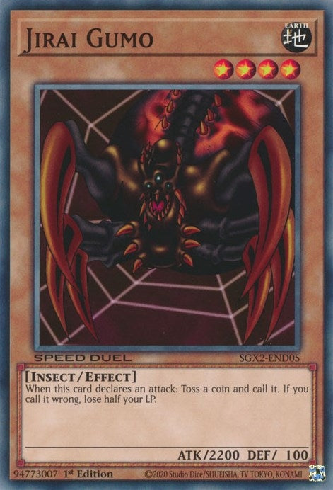 Image for Jirai Gumo (SGX2-END05) (SGX2) - YuGiOh