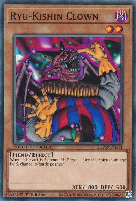Image for Ryu-Kishin Clown (SGX2-END11) (SGX2) - YuGiOh