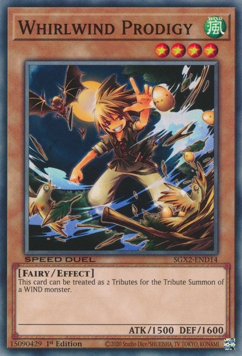 Image for Whirlwind Prodigy (SGX2-END14) (SGX2) - YuGiOh