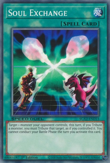 Image for Soul Exchange (SGX2-END15) (SGX2) - YuGiOh