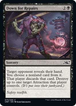 Image for Down for Repairs (73) (Unfinity) - Magic: The Gathering