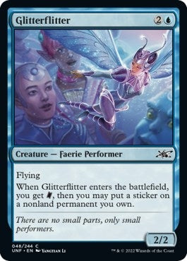 Image for Glitterflitter (48) (Unfinity) - Magic: The Gathering
