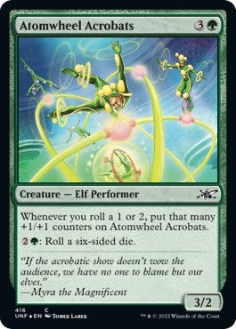 Image for Atomwheel Acrobats (Galaxy Foil) (416) (Unfinity) - Magic: The Gathering