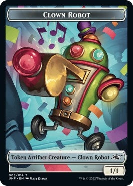 Image for Clown Robot Token (003) (3) (Unfinity) - Magic: The Gathering